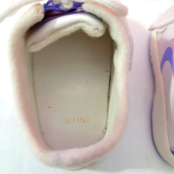 American Girl Doll Cheer Shoes Lavender/White & Socks Trimmed in Green 3271NJT - Picture 5 of 5